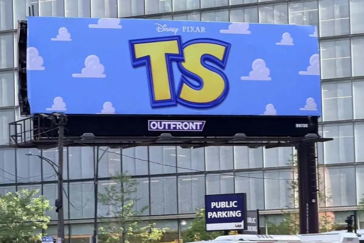 Taylor Swift in Toy Story 5? Cryptic 'TS' Billboards Spark Wild Fan Theories